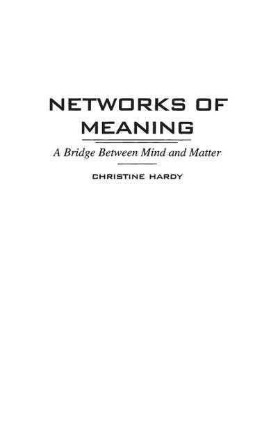 Networks of Meaning