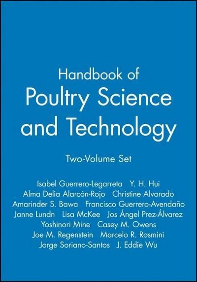 Handbook of Poultry Science and Technology, Set