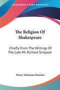 The Religion Of Shakespeare