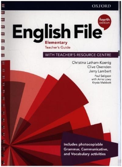 English File: Elementary: Teacher’s Guide with Teacher’s Resource Centre