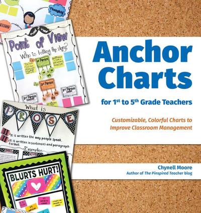 Anchor Charts for 1st to 5th Grade Teachers: Customizable Colorful Charts to Improve Classroom Management and Foster Student Achievement