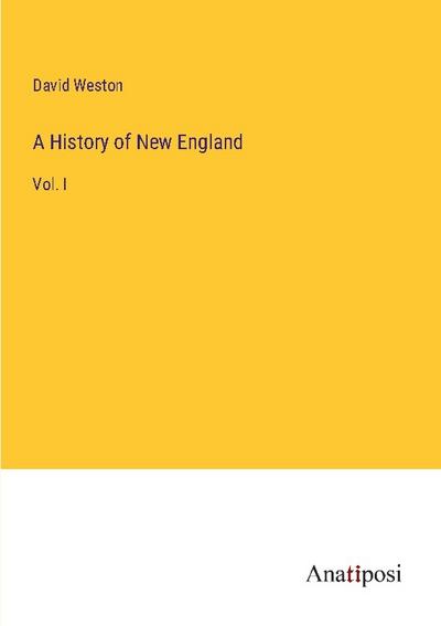 A History of New England