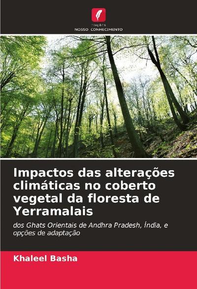 Impactos das alterações climáticas no coberto vegetal da floresta de Yerramalais