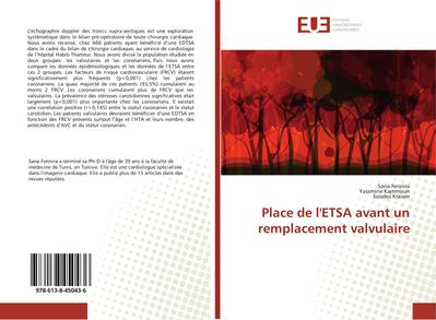 Place de l’ETSA avant un remplacement valvulaire