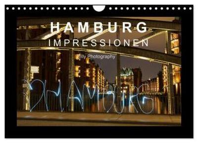 Hamburg - Impressionen (Wandkalender 2026 DIN A4 quer), CALVENDO Monatskalender