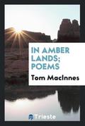In amber lands; poems