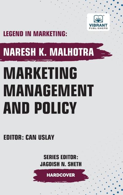 Marketing Management and Policy