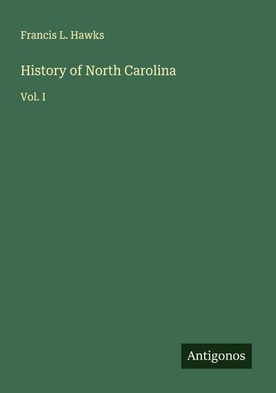 History of North Carolina