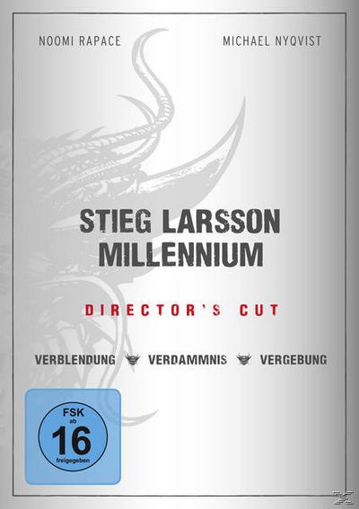 Millennium Trilogie - Verblendung  Verdammnis  Vergebung DVD-Box
