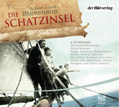 Die Schatzinsel, 4 Audio-CDs