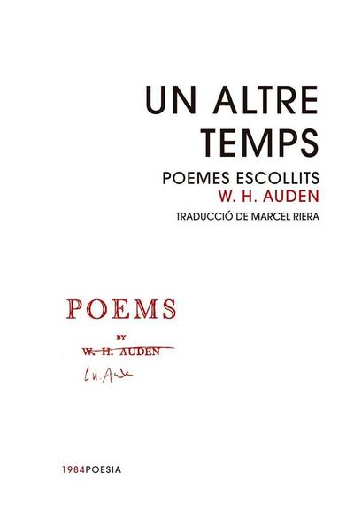 Un altre temps : Poemes escollits