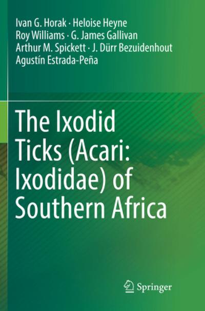 The Ixodid Ticks (Acari: Ixodidae) of Southern Africa
