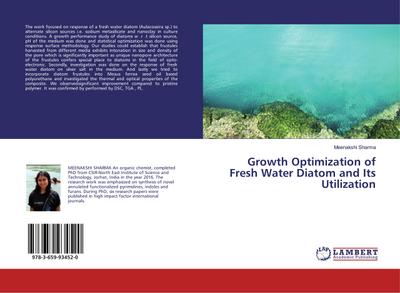 Growth Optimization of Fresh Water Diatom and Its Utilization