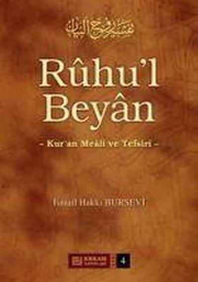 Ruhul Beyan Tefsiri - 4. Cilt
