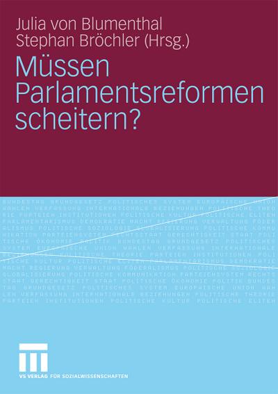 Müssen Parlamentsreformen scheitern?