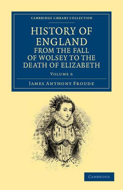 History of England from the Fall of Wolsey to the Death of Elizabeth - Volume 6