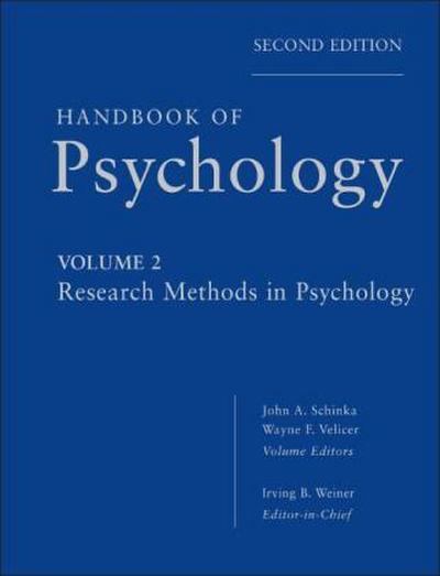 Handbook of Psychology, Volume 2