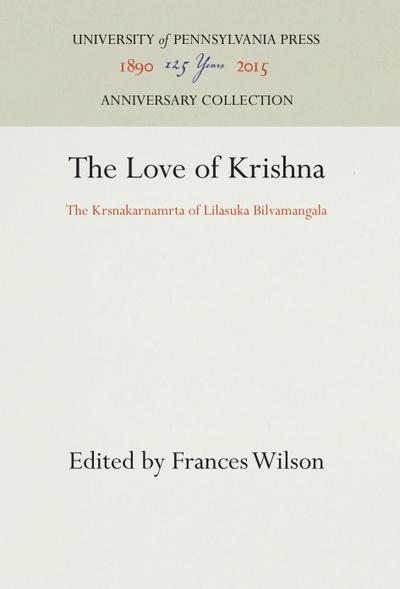 The Love of Krishna