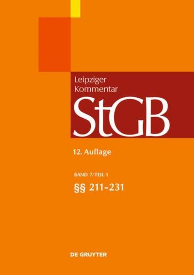 StGB §§ 211-231