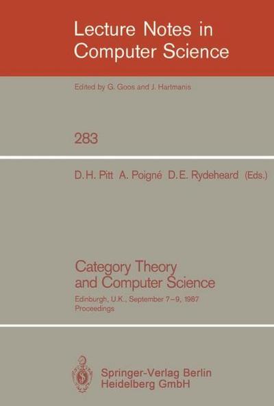 Category Theory and Computer Science