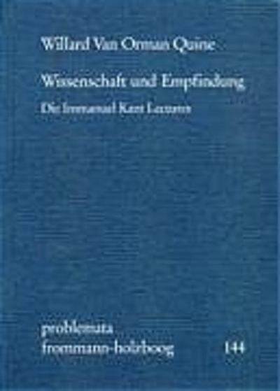 Wissenschaft und Empfindung