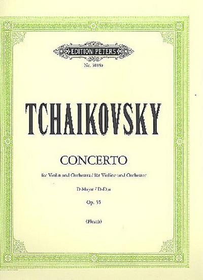 Violin Concerto in D Op. 35 (Edition for Violin and Piano by the Composer)