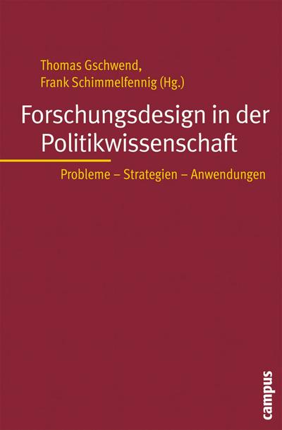 Forschungsdesign in der Politikwissenschaft