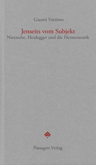Jenseits vom Subjekt