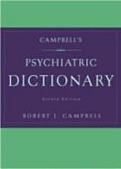 Campbell’s Psychiatric Dictionary