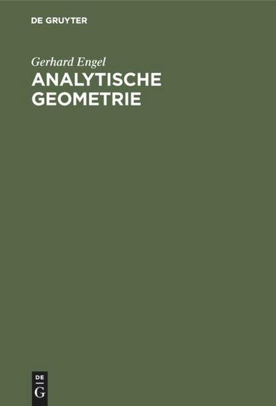 Analytische Geometrie