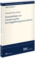Praxisleitfaden zur Umsetzung der EU-Entgelttransparenzrichtlinie