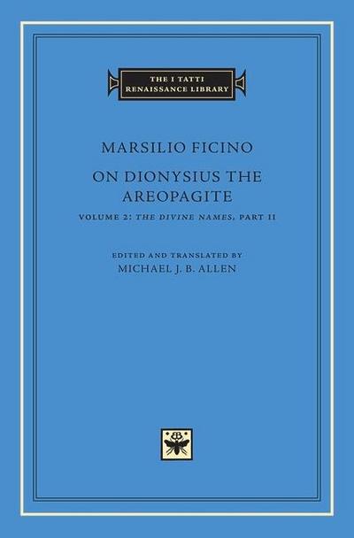 On Dionysius the Areopagite