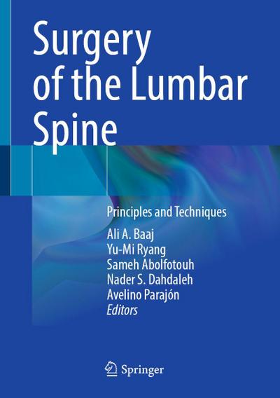 Surgery of the Lumbar Spine
