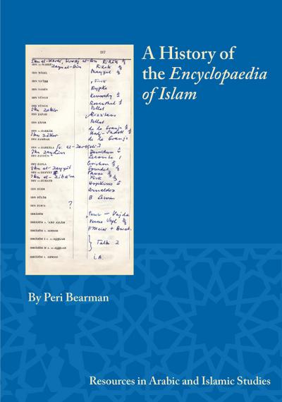 History of the Encyclopaedia of Islam