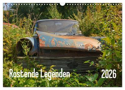 Rostende Legenden (Wandkalender 2026 DIN A3 quer), CALVENDO Monatskalender