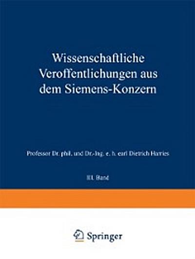 Wissenschaftliche Veröffentlichungen aus dem Siemens-Konzern