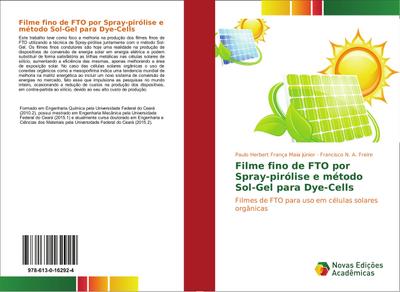 Filme fino de FTO por Spray-pirólise e método Sol-Gel para Dye-Cells