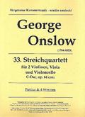 Quartett C-Dur Nr.33 op.64für 2 Violinen, Viola und Violoncello