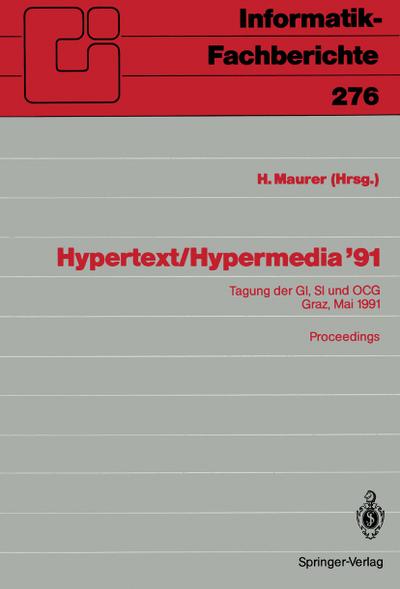 Hypertext / Hypermedia ’91