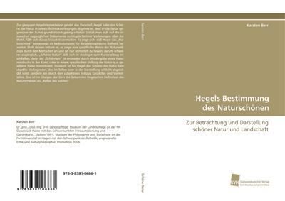 Hegels Bestimmung des Naturschönen