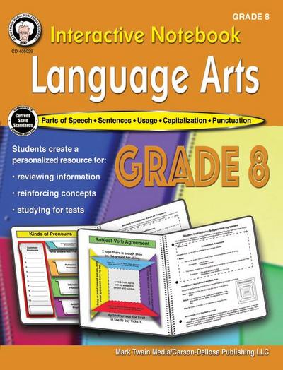 Interactive Notebook: Language Arts