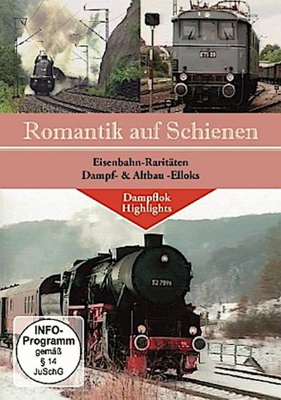 Eisenbahnraritäten Dampf- & Altbau-E-Loks, 1 DVD
