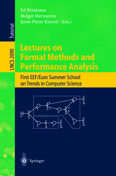 Lectures on Formal Methods and Performance Analysis