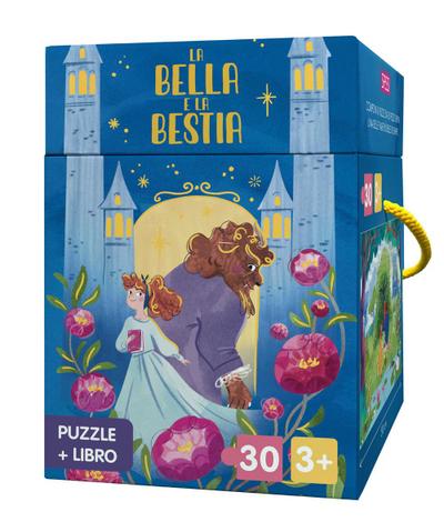 La bella e la bestia. Puzzle e libro