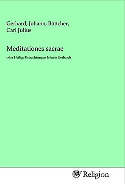 Meditationes sacrae
