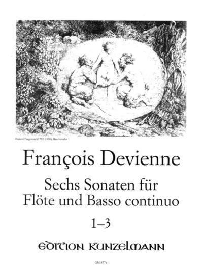 6 Sonaten Band 1 (Nr.1-3)für Flöte und Klavier