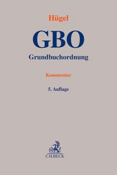 Grundbuchordnung. GBO