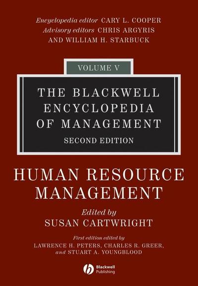 The Blackwell Encyclopedia of Management, Human Resource Management