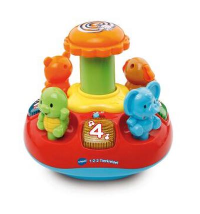 VTech Baby 80-186304 - 1-2-3 Tierkreisel