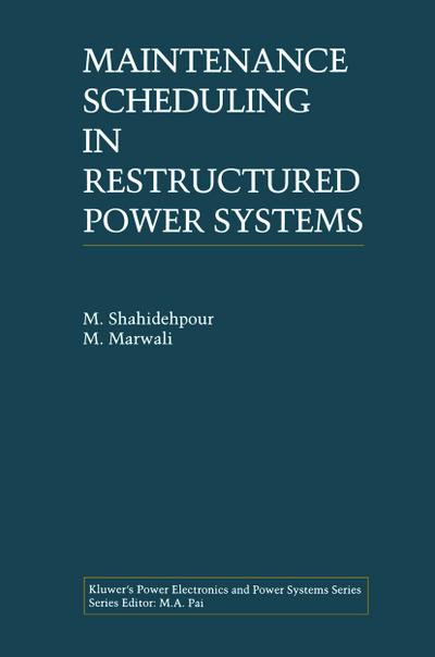 Maintenance Scheduling in Restructured Power Systems